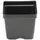Landmark 04.50 Square Press Fit Pot Black 375 Per Case 28 Cases Per Pallet