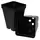 T. O. Plastics 02.50 Press Fit Pot Square Vacuum Deep 250 Black 800 Per Case 48 Case Per Pallet 700003C Use 705105C Tray