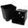 T. O. Plastics 03.25 Press Fit Pot Square Vacuum Deep 325 Black 450 Per Case 48 Cases Per Pallet 700014C Use 705115C With Tray
