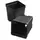 T. O. Plastics 04.50 Sq Pot Square Vacuum Deep Black 500 Per Case 24Cs/Pl For 10 Tray
