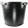NS 6900BXL SMOOTH OLYMPIAN, TRADE SIZE 15 GALLON, 13.35 GALLON, BLACK 18/CS 15CS/TOWER (18-3/8"X15-1/8"), 15Gallon
