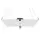 HLG 100 RSpec w/White Light Fixture 176 Samsung LM301H LEDs & 4 LH351H V2 Deep Red 660nm - 1 Each