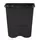 POPP VQF 11X11X11.5 QT SQ POT BLK 840/CS 16CS/PL