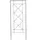 AGW 64" Tall Filigree Screen Trellis Matte Black