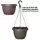 Grower Select 10.50 Combo Pot With Dish Brown 50/CS 40CS/PL
