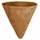 Gardener Select 12" Cone Coco Liner for Plaid Hanging Basket