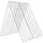 Gardener Select 34"x48" Folding A Frame Vegetable Trellis Green