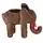 Gardener Select 7" Small Straw Elephant Topiary 6/CS