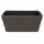 Gardener Select 10" Rectangle Balcony Planter Light Grey