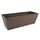 Gardener Select 19" Rectangle Balcony Planter Chocolate