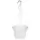 Grower Select 12.00 Twist Hanging Basket 2.32gal White Bulk 1932/PL Cap Dish and Hanger sold Separate