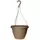 Grower Select 10.50 Cove Combo Hanging Basket, with Hanger, Ginger, 66 per Case, 10.51in OD x 6.75in H, 1.68Gallon