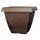 Grower Select 14.50 Square Cove Planter Warm Copper 20/CS