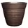 Grower Select 12.00 Dune Flat Rim Planter Warm Copper 25/CS
