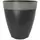 Grower Select 14.00 Gala Tall Planter High Gloss Black With Chalk Rim 7gal 9/CS - 14in OD X 15in H
