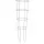 Panacea 54" 4 Leg 4 Ring Galvanized Tomato Cage