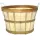 Grower Select Half Bushel Basket With 2 Loop Handle Natural 12/CS 27CS/PL