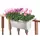 Apollo 24" Adjustable Railing Planter White