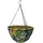 Gardener Select 12" Hanging Basket Green Light Blue Fabric Color with Coco Liner 6/CS