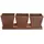 Gardener Select 3 Square Pots with Tray Rusty 12"x4"x4.1" 24/CS