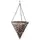 Gardener Select 14" Hanging Basket Cone Coffee Wicker 3 Strand Hanger 6/CS