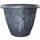 Grower Select 18.00 Grapevine Pot Black With Blue Wash Each 410/PL, 18.11in OD x 18.11in H x 13.78in Base, 10.3Gal