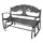 Painted Sky Glider Bench Tree Iron