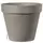 Deroma 4.3" Standard Pot Grafite Clay Case Pack
