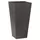 Artstone Ella 19.5" Tall Planter Black