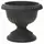 Grecian 12" Urn Black