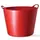 Bosmere Tub Trugs Sm 3.7 Gallons Red