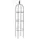 AGW 56"x10.5" Obelisk w/ Spiral Twist Black