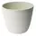 Algreen 14"x11" Round Ribbed Planter Whitesand
