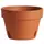 Deroma 8.3" Orchid Pot Terra Cotta Clay Case Pack