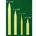DPI 1000/4" Molded Plastic Labels Yellow