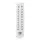 Headwind 12" EZ Read Metal Thermometer White Metal