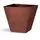 Artstone Ella 8" Square Planter Rust
