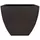 Tusco 20" Modern Square Planter Espresso