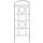 AGW 65"x25" Arch Trellis Black