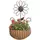 Deer Park Daisy Wall Basket With Coco Liner