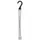 DLN E10L LONG 3 STRAND PLASTIC HANGER BLACK 50/BG 9BG/CS