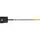Ames True Temper Long Wood Handle Square Point Shovel