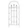Deer Park 60" x 24" Finial Trellis Black