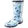 Sloggers Womens Boot w/ Trim Bee Blue Size 10