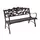 Painted Sky Bench Koi Iron
