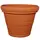 Tusco 15.5" Rolled Rim Planter Terra Cotta