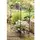 Panacea 33" Scroll 2 Tier Plant Stand Black