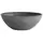 Algreen 12"x4.5" Bowl Planter Charcoal