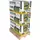 Centurion 36pc 2.5gal Bucket Collapsible Green & Gray Display