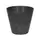 Artstone Cali 8" Planter Black